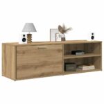 VidaXL TV skrinka Artisan Dub 120x34x37 cm Konštrukčné drevo
