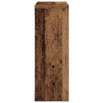 vidaXL Nástenná polička Old Wood 45x16x45 cm Engineered Wood – Obrázok 5