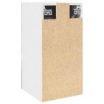 VidaXL Závesná skriňa betónová sivá 30x31x60 cm Konštrukčné drevo – Obrázok 7