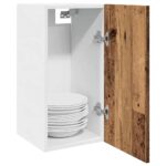 vidaXL Závesná skrinka Old Wood 30x31x60 cm Engineered Wood