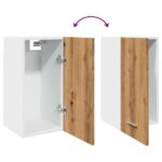 vidaXL Závesná skrinka Artisan Dub 30x31x60 cm Drevo – Obrázok 8