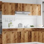 vidaXL Závesná skrinka Old Wood 40x31x60 cm Engineered Wood – Obrázok 3