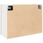 vidaXL Závesná sklenená skrinka Artisan Dub 80x31x60 cm Drevo – Obrázok 6