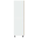 vidaXL Skrinka na chladničku “Lyon” Artisan Dub 60x57x207 cm – Obrázok 7