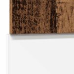 vidaXL Panel do umývačky riadu Old Wood 45x3x67 cm Engineered Wood – Obrázok 6