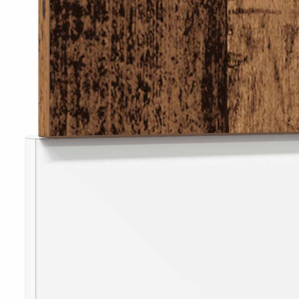 vidaXL Panel do umývačky riadu Old Wood 45x3x67 cm Engineered Wood – Obrázok 6