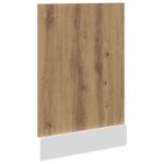 vidaXL Panel do umývačky “Lyon” riadu Artisian Dub 45x3x67 cm Drevo – Obrázok 5