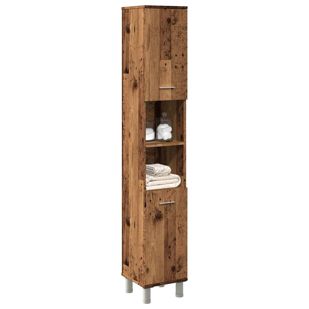 VXL8721158436658_m_en_hd_1.jpg vidaXL Kúpeľňová skrinka Old Wood 30x30x179 cm Engineered Wood – Obrázok 1