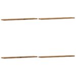 vidaXL Nástenné police 4 ks dub artisan 60x20x1,5 cm kompozitné drevo – Obrázok 2