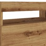 vidaXL TV skrinka s LED dub artisan 60x35x40 cm kompozitné drevo – Obrázok 11