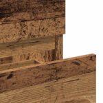 VidaXL Kúpeľňová skrinka so zrkadlom Old Wood Tried Wood – Obrázok 8