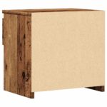 vidaXL Nočné skrinky 2 ks Old Wood 40x30x39 cm Engineered Wood – Obrázok 6