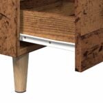 vidaXL Nočná skrinka Old Wood 40x35x69 cm Engineered Wood – Obrázok 7