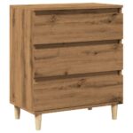 VidaXL Príborník Artisan Dub 60x35x70 cm Engineered Wood – Obrázok 2