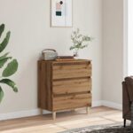 VidaXL Príborník Artisan Dub 60x35x70 cm Engineered Wood – Obrázok 3