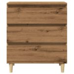 VidaXL Príborník Artisan Dub 60x35x70 cm Engineered Wood – Obrázok 4
