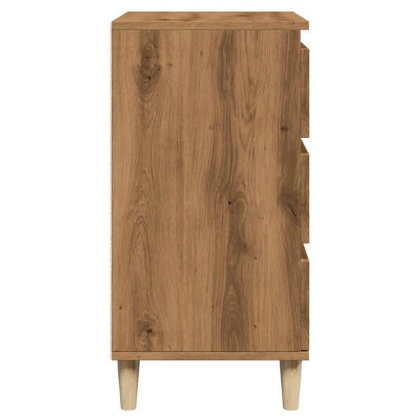 VidaXL Príborník Artisan Dub 60x35x70 cm Engineered Wood – Obrázok 5