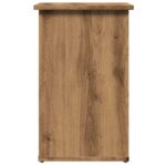 VidaXL Príborník Artisan Dub 35x35x55 cm Engineered Wood – Obrázok 5