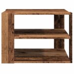vidaXL konferenčný stolík Old Wood 58x58x40 cm Konštrukčné drevo – Obrázok 5