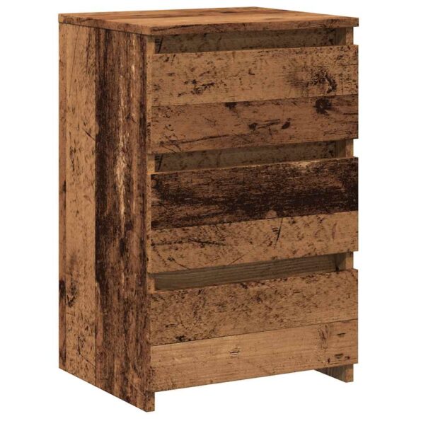 vidaXL Nočná skrinka Old Wood 40x35x62,5 cm Engineered Wood – Obrázok 2