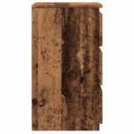 vidaXL Nočná skrinka Old Wood 40x35x62,5 cm Engineered Wood – Obrázok 6