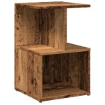 vidaXL Nočná skrinka Old Wood 35x35x55 cm Engineered Wood – Obrázok 2