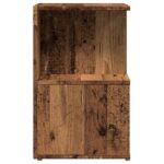 vidaXL Nočná skrinka Old Wood 35x35x55 cm Engineered Wood – Obrázok 6