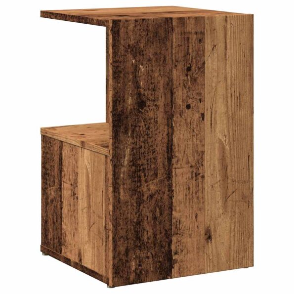 vidaXL Nočná skrinka Old Wood 35x35x55 cm Engineered Wood – Obrázok 7