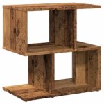 vidaXL Nočné skrinky 2 ks Staré drevo 50x30x51,5 cm Konštrukčné drevo – Obrázok 5