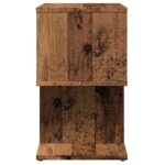 vidaXL Nočné skrinky 2 ks Staré drevo 50x30x51,5 cm Konštrukčné drevo – Obrázok 6
