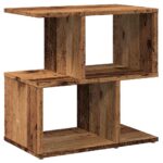 vidaXL Nočné skrinky 2 ks Staré drevo 50x30x51,5 cm Konštrukčné drevo – Obrázok 7
