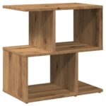 vidaXL Nočná skrinka Artisan Dub 50x30x51,5 cm Drevo – Obrázok 6