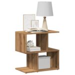 vidaXL Nočné skrinky 2 ks Dub Artisan 50x30x51,5 cm Drevo