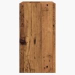 VidaXL Príručný stolík Old Wood 50x26x50 cm Engineered Wood – Obrázok 5