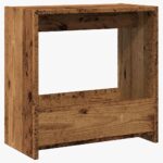 VidaXL Príručný stolík Old Wood 50x26x50 cm Engineered Wood – Obrázok 6