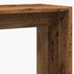 VidaXL Príručný stolík Old Wood 50x26x50 cm Engineered Wood – Obrázok 7