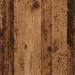 VidaXL Príručný stolík Old Wood 50x26x50 cm Engineered Wood – Obrázok 8