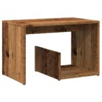 VidaXL Príručný stolík Old Wood 59x36x38 cm Engineered Wood – Obrázok 2