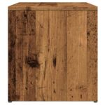 VidaXL Príručný stolík Old Wood 59x36x38 cm Engineered Wood – Obrázok 5