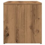 VidaXL Príručný stolík Artisan Dub 59x36x38 cm Upravené drevo – Obrázok 5