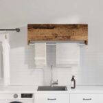 vidaXL skriňa Old Wood 100x32,5x35 cm Engineered Wood – Obrázok 3