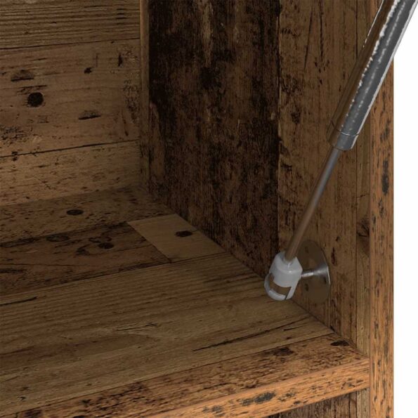 vidaXL skriňa Old Wood 100x32,5x35 cm Engineered Wood – Obrázok 7