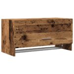 vidaXL skriňa Old Wood 70x32,5x35 cm Engineered Wood – Obrázok 2