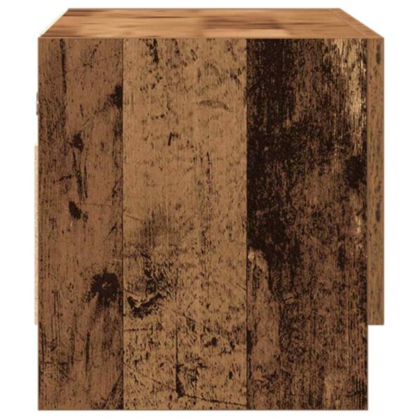 vidaXL skriňa Old Wood 70x32,5x35 cm Engineered Wood – Obrázok 5
