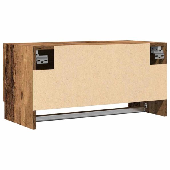 vidaXL skriňa Old Wood 70x32,5x35 cm Engineered Wood – Obrázok 6