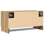 vidaXL skriňa Artisan Dub 70x32,5x35 cm Konštrukcia dreva – Obrázok 6