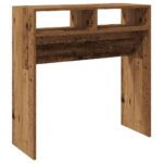 VidaXL Konzolový stolík Old Wood 78x30x80 cm Engineered Wood – Obrázok 2