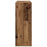VidaXL Konzolový stolík Old Wood 78x30x80 cm Engineered Wood – Obrázok 5