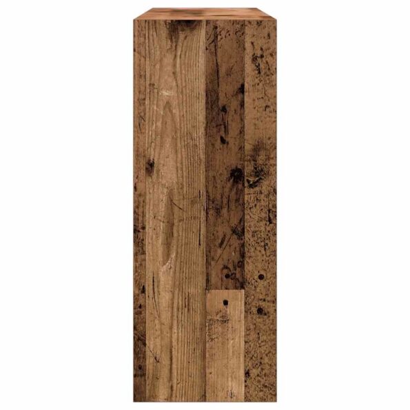 vidaXL Konzolový stolík Old Wood 105x30x80 cm Engineered Wood – Obrázok 5