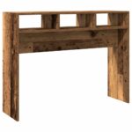 vidaXL Konzolový stolík Old Wood 105x30x80 cm Engineered Wood – Obrázok 6